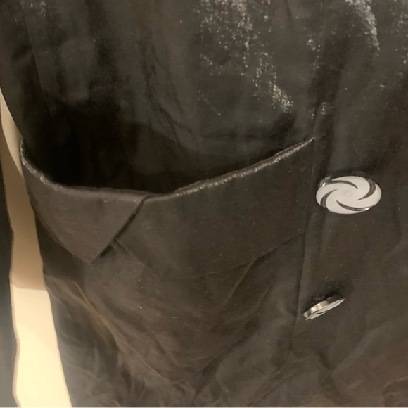 Anthropologie TULLE Double Breasted Button Front Sheen Finish Trench Coat - Picture 2 of 13